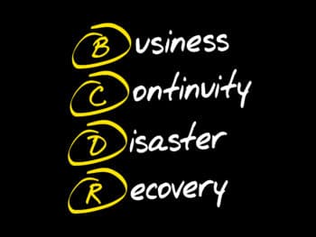 BCDR - Business Continuity Disaster Recovery acronym